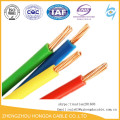 PVC aisló el calibrador 12 # 12 cable de cobre eléctrico trenzado